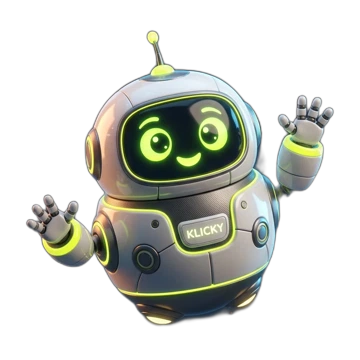 Klicky AI Maskot