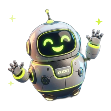 Klicky AI Maskot Gülümseyen